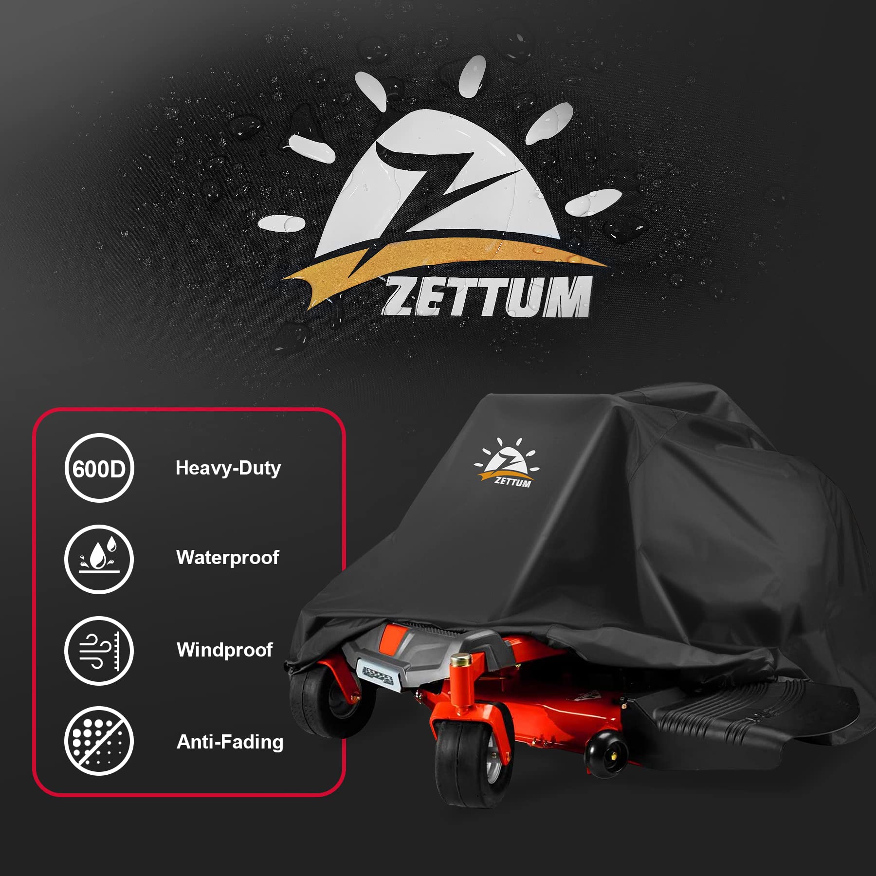 Zettum side profile with quick-release buckles showing secure windproof fit