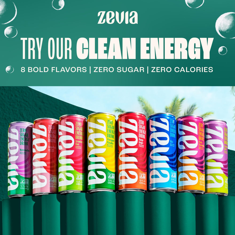 Zevia can in a picnic setting showing portable enjoyment and social sharing