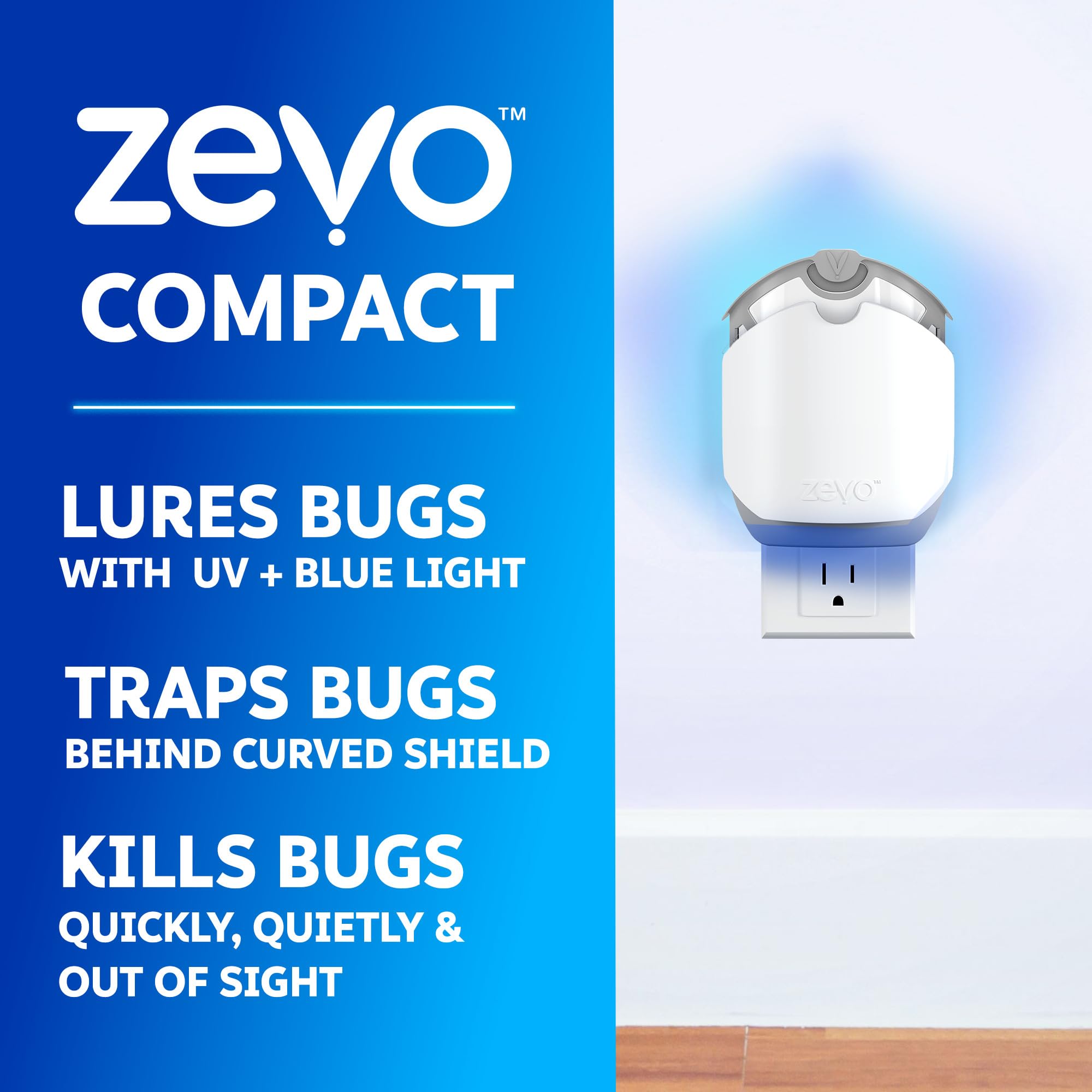 ZEVO primer plano de la superficie adhesiva con textura de captura efectiva