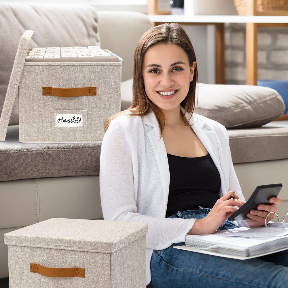 ZICOTO cajas plegadas planas guardadas para optimizar espacio cuando no se usan