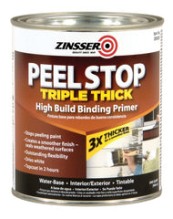 Zinsser envase frontal mostrando acabado y uso, fácil identificación