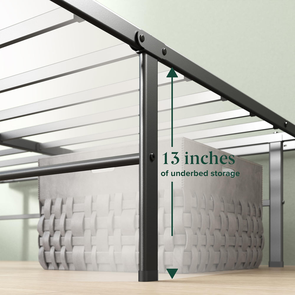 Zinus almacenamiento bajo la cama con cajas organizadoras útiles
