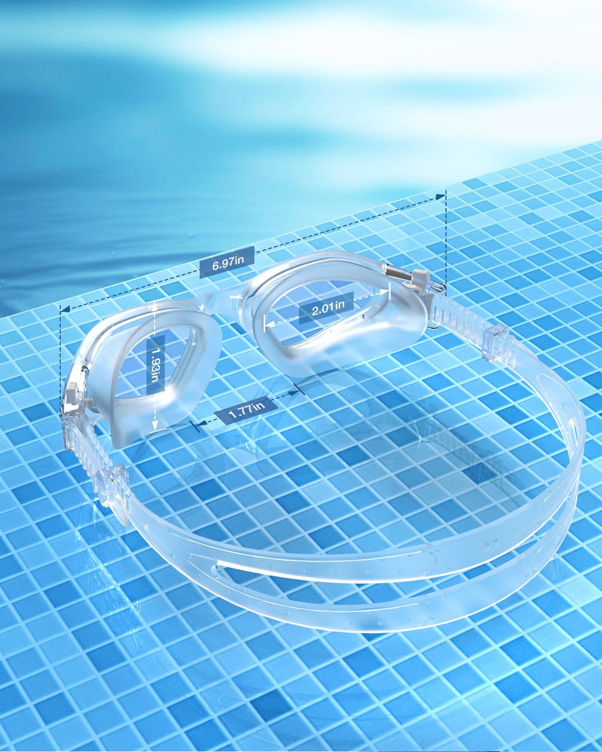 ZIONOR gafas G1 SE en ambiente de playa para protección UV y estilo