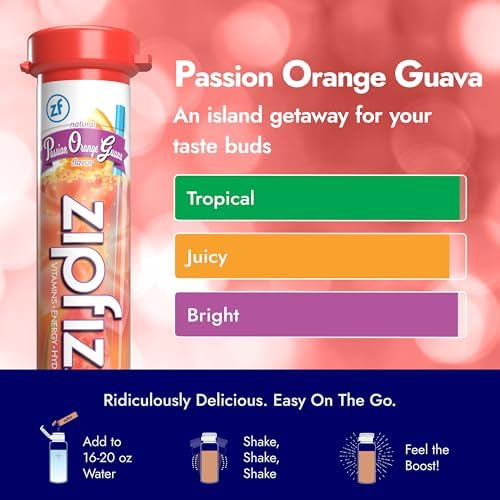 Zipfizz junto a una botella para comparar tamaño, Zipfizz fácil de llevar