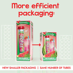 Zipfizz sobre abierto con polvo visible y textura fina para mezclar rápido