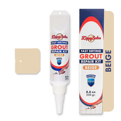 ZippySolve envase frontal beige mostrando el tubo y la espátula, fácil renovación