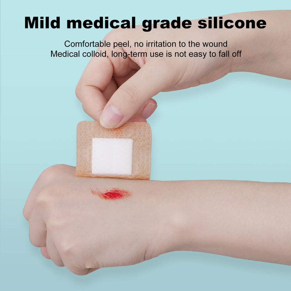 ZMZPA primer plano capa de silicona, reduce dolor al cambiar vendaje