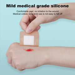 ZMZPA primer plano capa de silicona, reduce dolor al cambiar vendaje