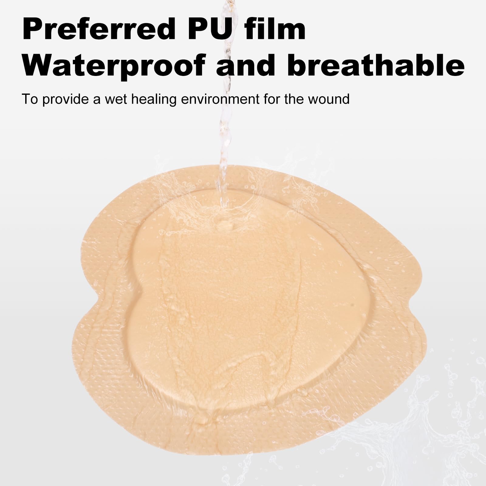 ZMZPA textura de película superior impermeable que protege y permite vapor