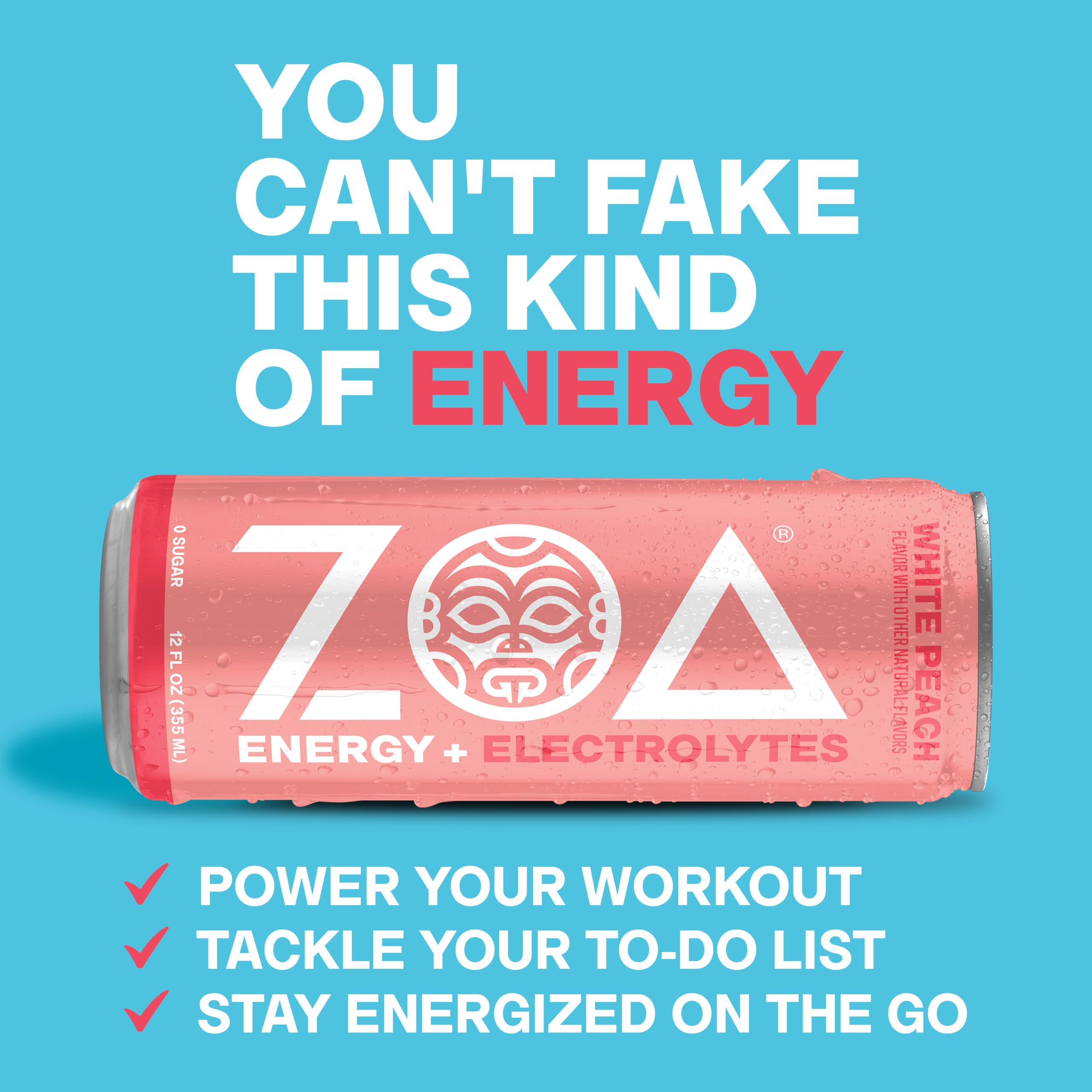 ZOA bebida en vaso Durazno Blanco color y textura apetecible y refrescante