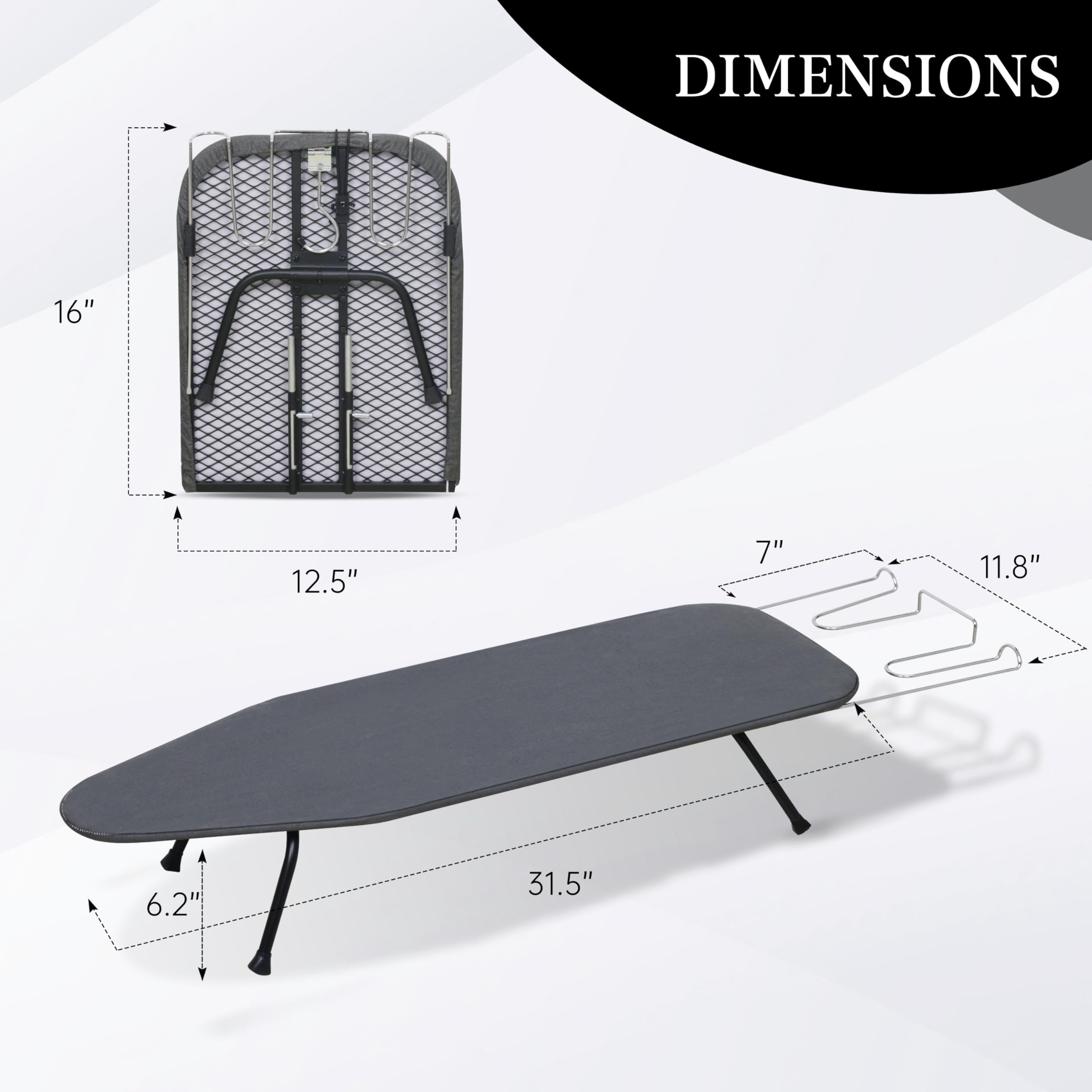 ZOES HOMEWARE comparación de tamaño junto a una silla para visualizar escala