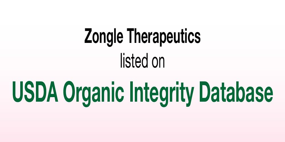Zongle Therapeutics producto en ambiente de cuidado personal sereno