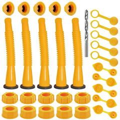 Zoolowua kit frontal con cinco picos amarillos y accesorios, instalación rápida