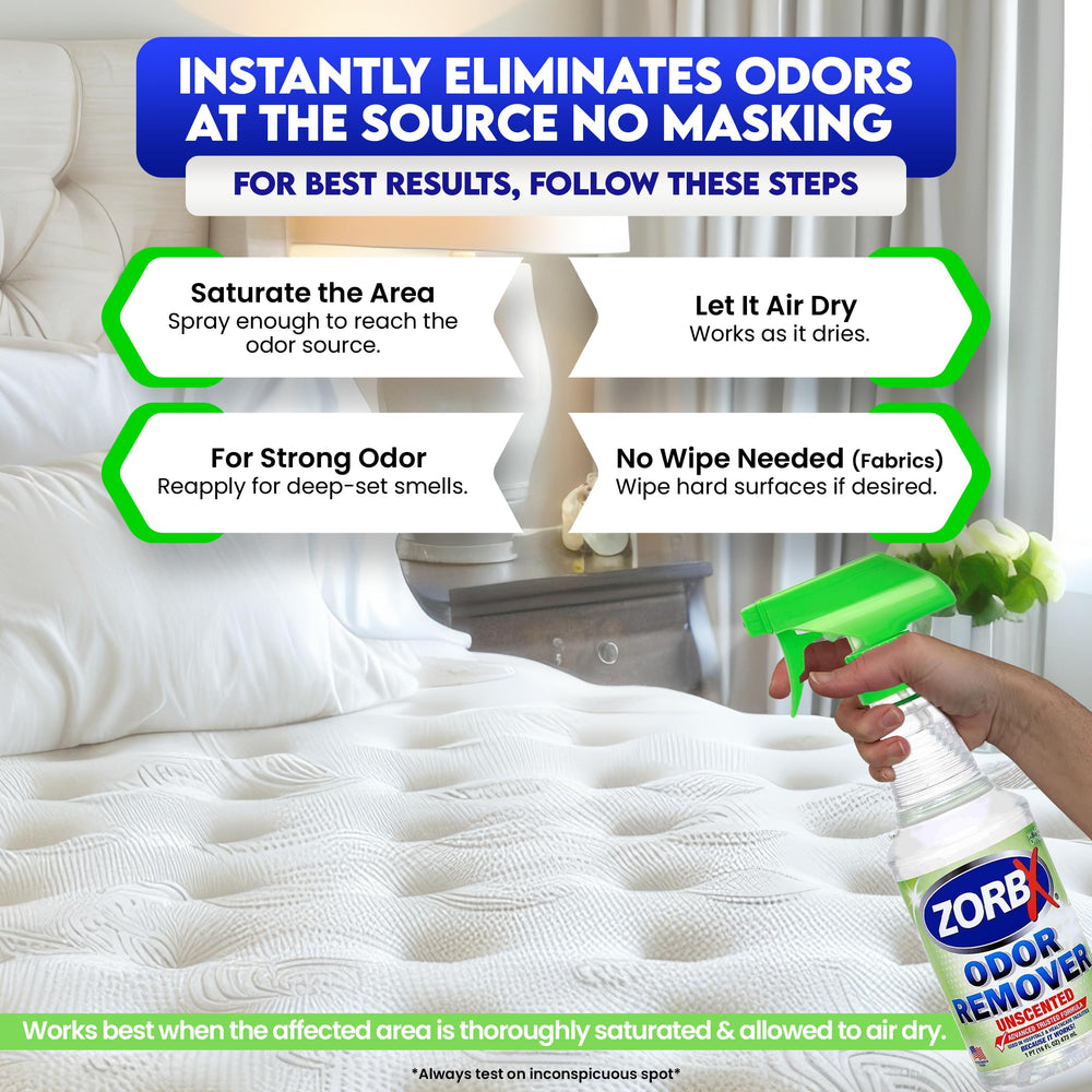 ZORBX interior de automóvil neutralizando olores y renovando aire