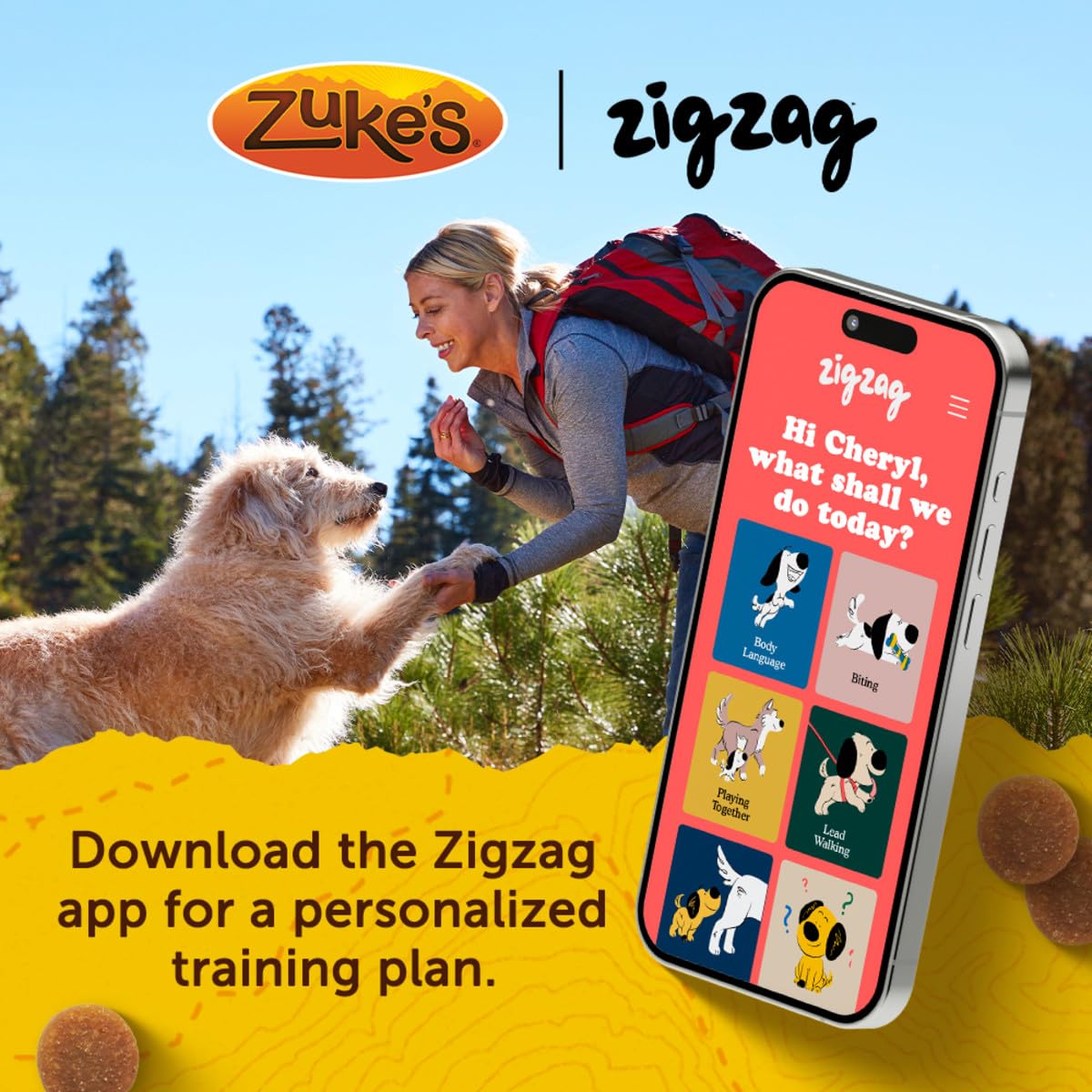 Zuke's empaque de 16 oz preparado para llevar a aventuras