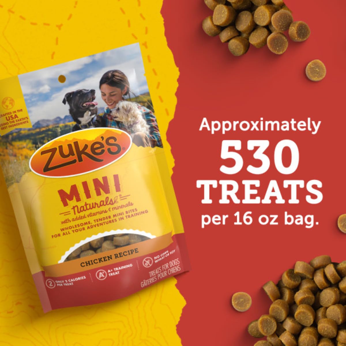 Zuke's bolsa en mochila de excursión lista para aventuras
