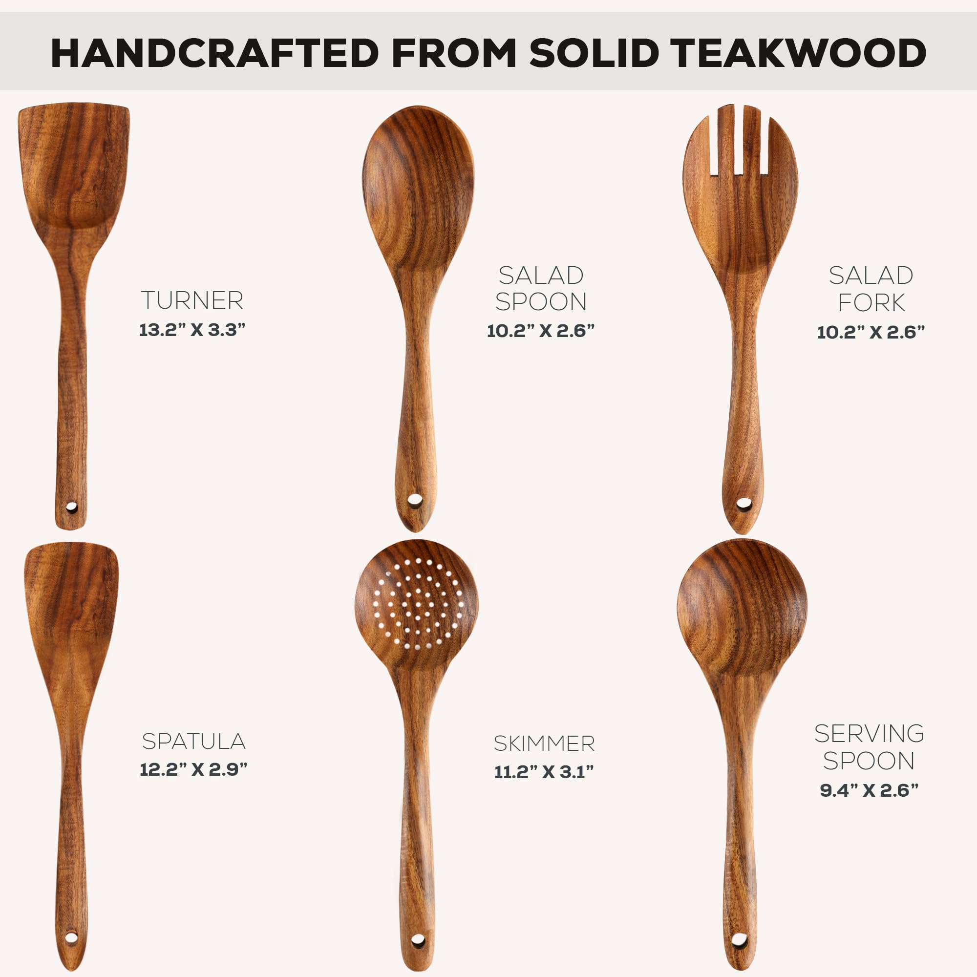 Zulay Kitchen mango ergonómico en primer plano, agarre cómodo para cocinar