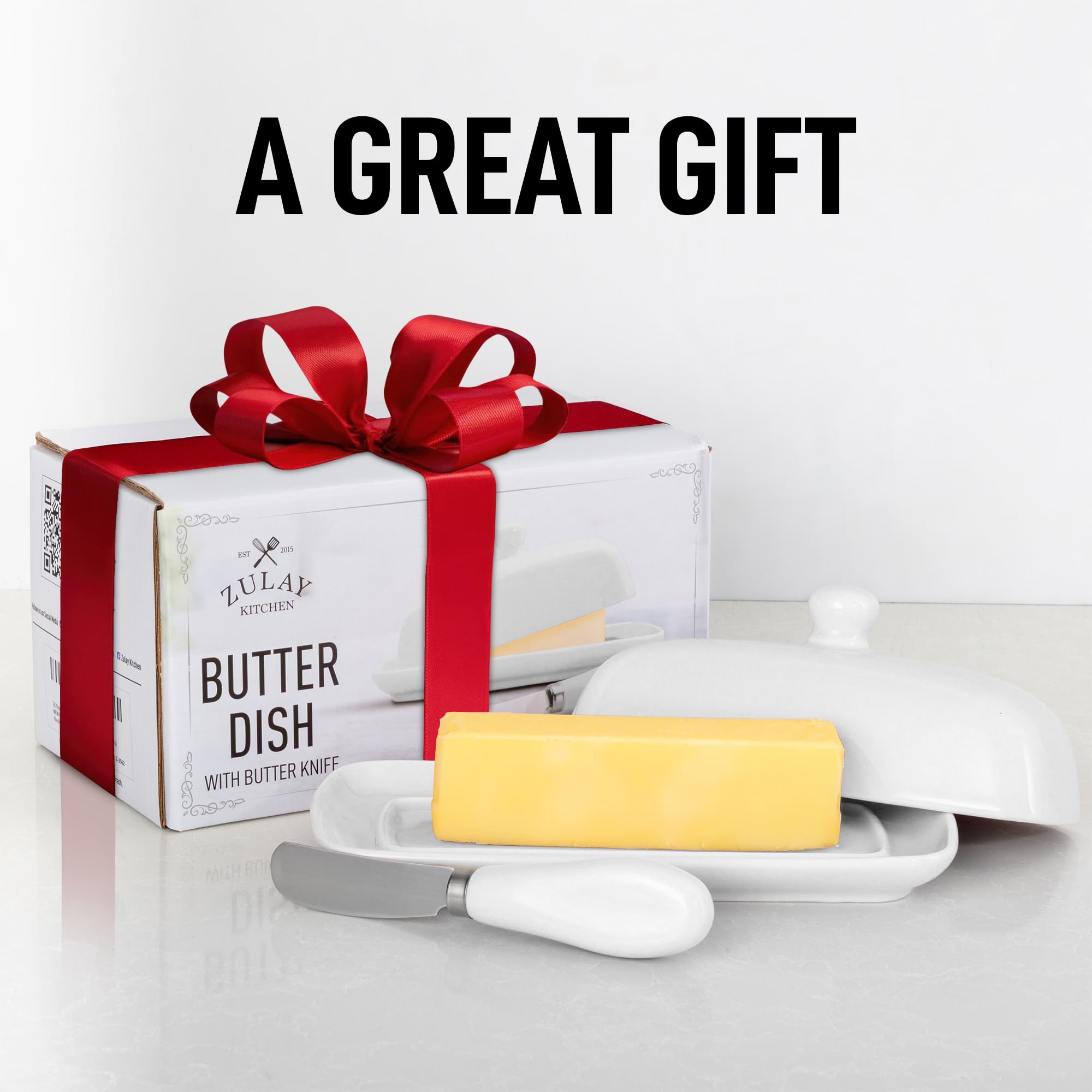 Zulay Kitchen recipiente sosteniendo margarina y queso crema como alternativa útil
