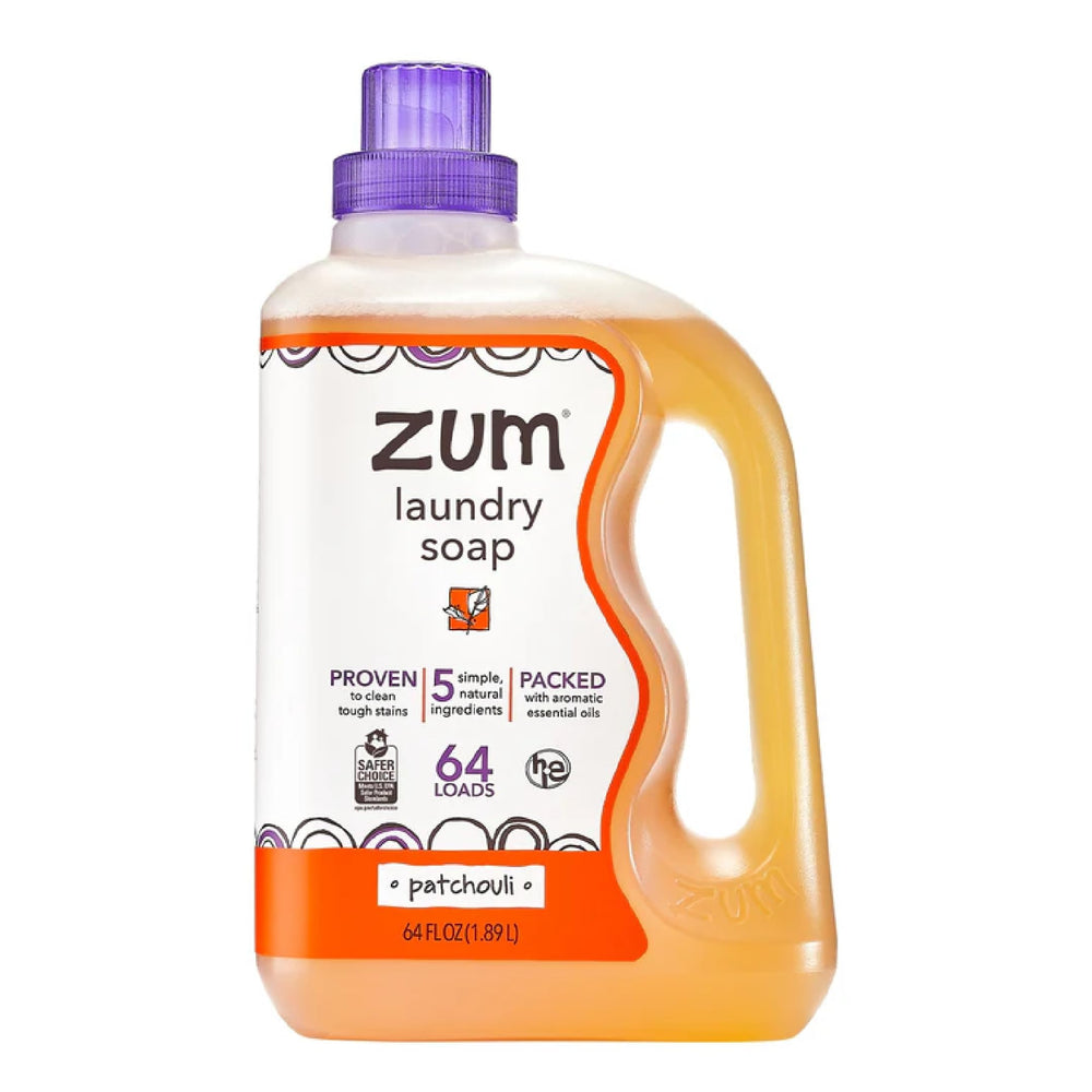 Zum botella frontal con diseño y volumen claro, transmite limpieza eficiente