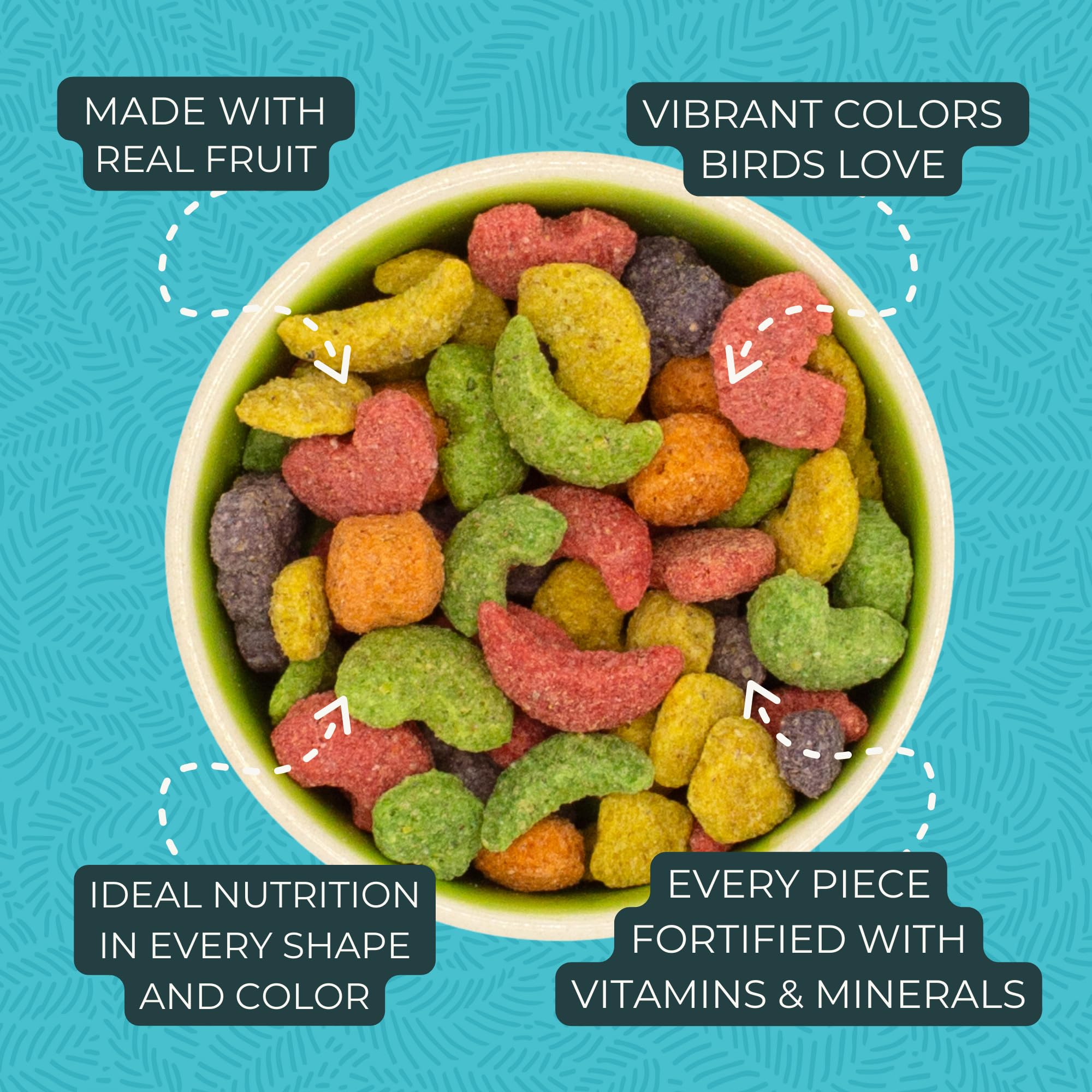 ZuPreem pellets served in bowl demonstrating ready-to-serve convenience