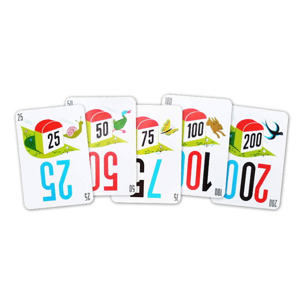 Zygomatic Mille Bornes comparación de tamaño de componentes para ver escala real