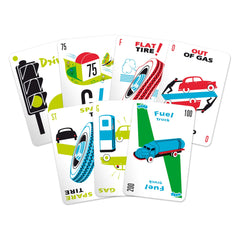 Zygomatic Mille Bornes partida en mesa con jugadores disfrutando interacción rápida