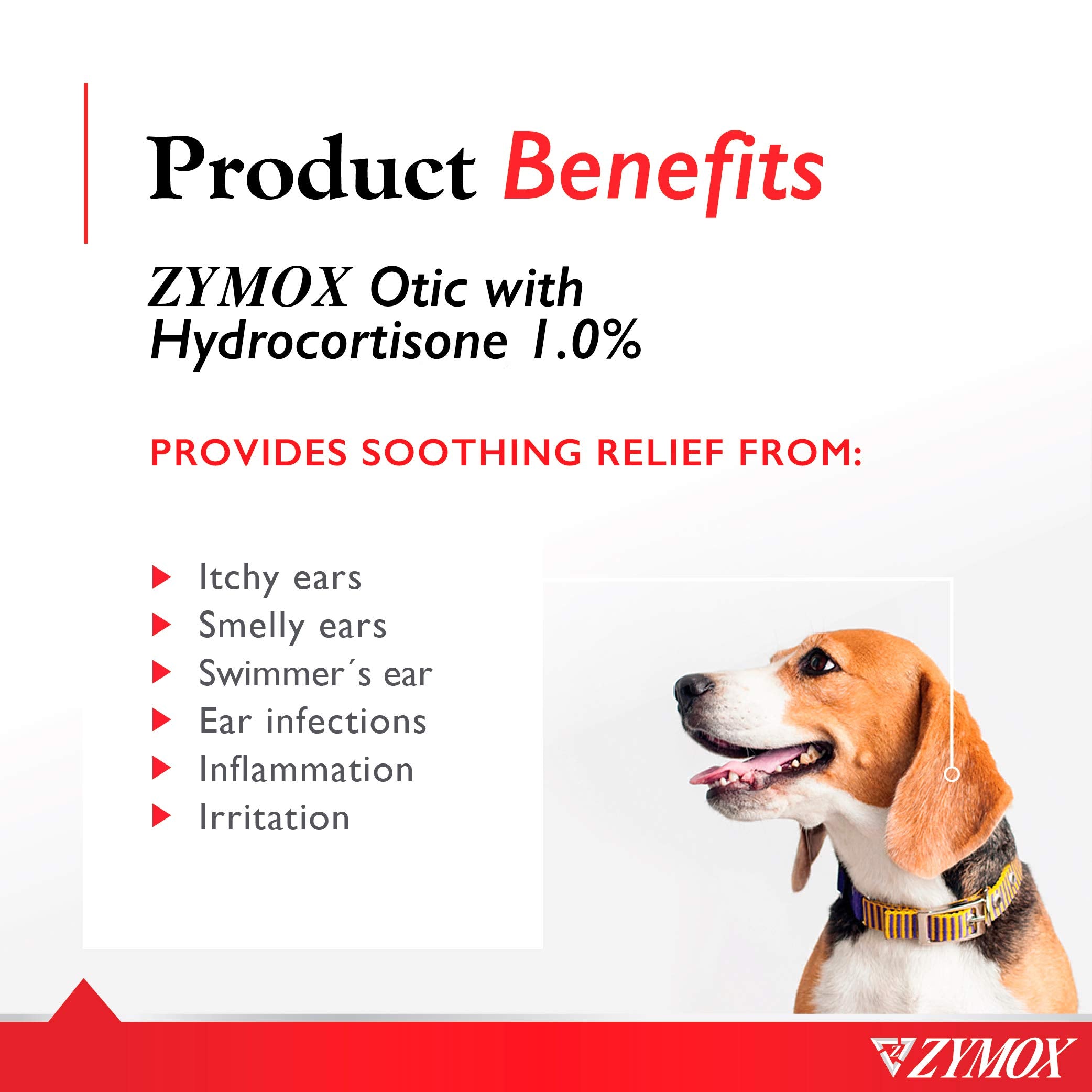 Zymox detalle del frasco y tapón para aplicación segura y cómoda